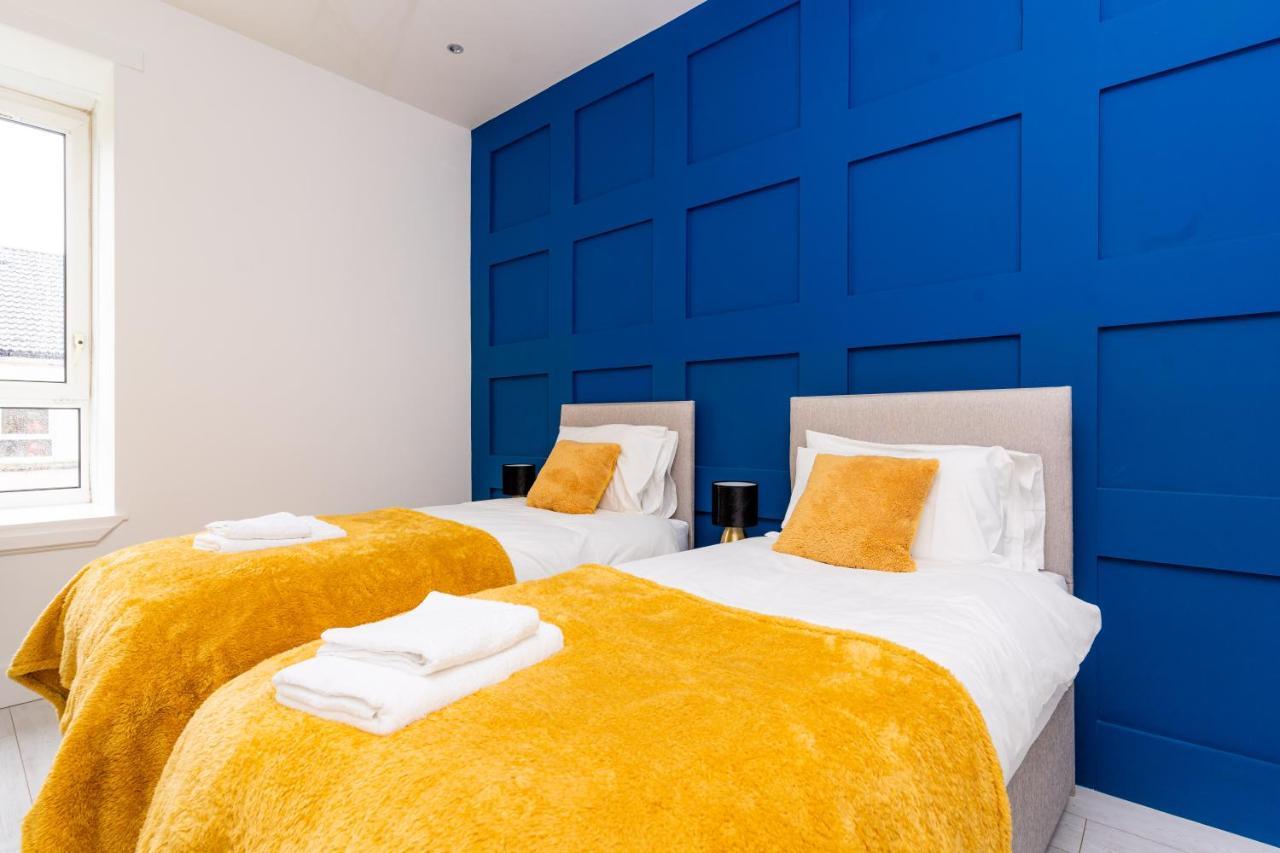 Cheerful 2 Bedroom Homely Apartment, Sleeps 6 Guest Comfy, 3X Double Bed, Parking, Free Wifi, Suitable For Business, Leisure Guest,Glasgow, Glasgow West End, Near City Centre Экстерьер фото