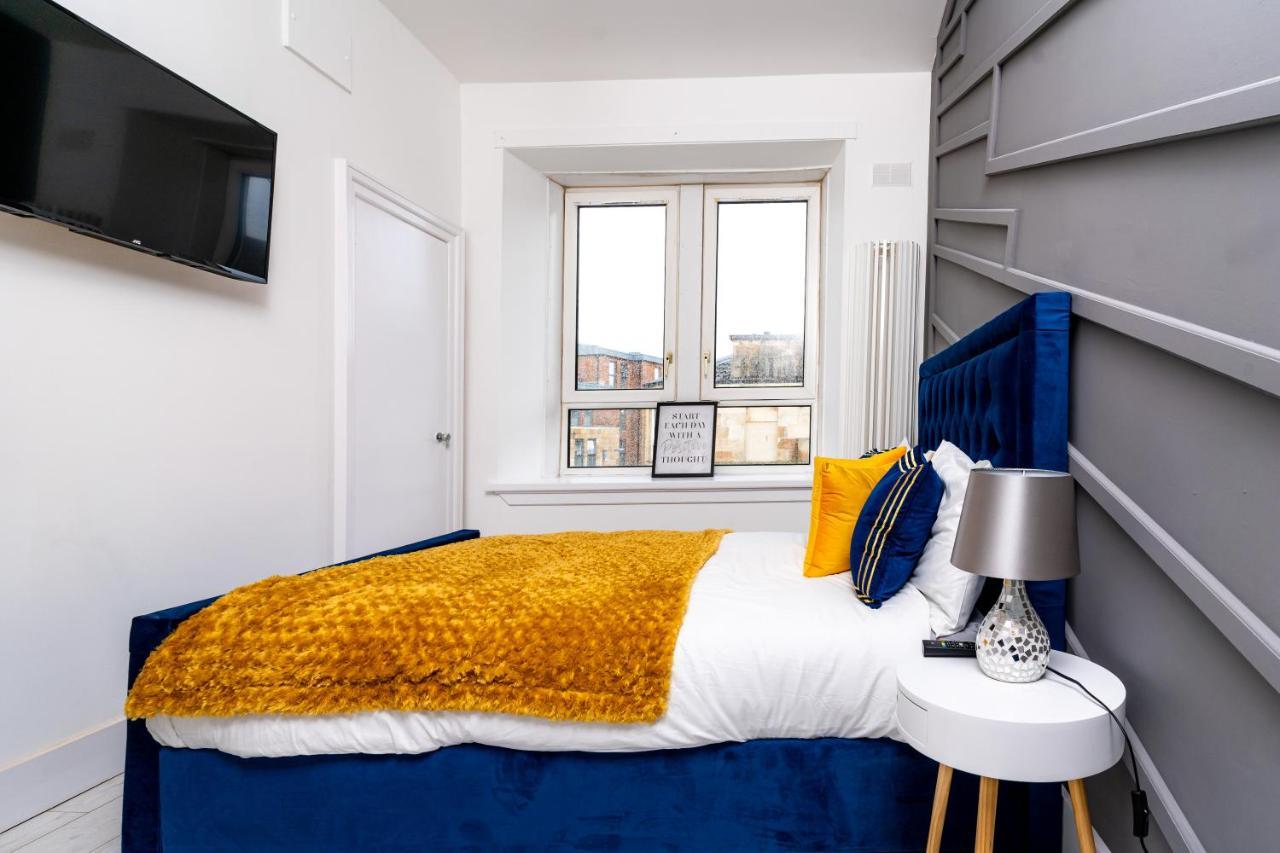 Cheerful 2 Bedroom Homely Apartment, Sleeps 6 Guest Comfy, 3X Double Bed, Parking, Free Wifi, Suitable For Business, Leisure Guest,Glasgow, Glasgow West End, Near City Centre Экстерьер фото