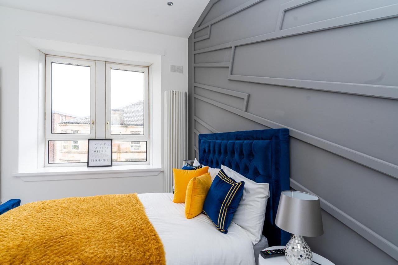 Cheerful 2 Bedroom Homely Apartment, Sleeps 6 Guest Comfy, 3X Double Bed, Parking, Free Wifi, Suitable For Business, Leisure Guest,Glasgow, Glasgow West End, Near City Centre Экстерьер фото